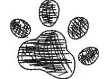 Stickdatei - Skribbel Pfote